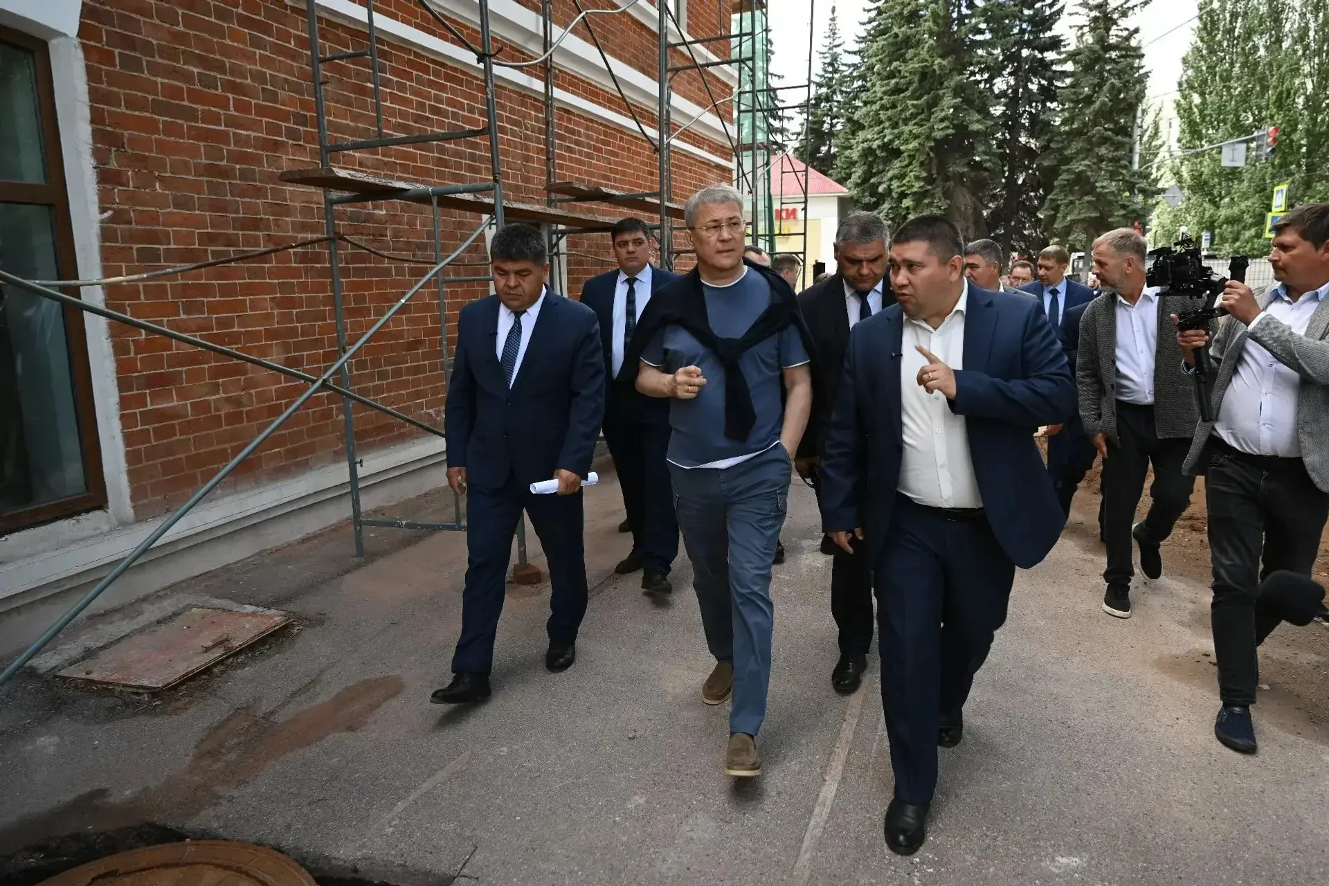 Глава Башкирии рассказал о ходе реконструкции центра Уфы