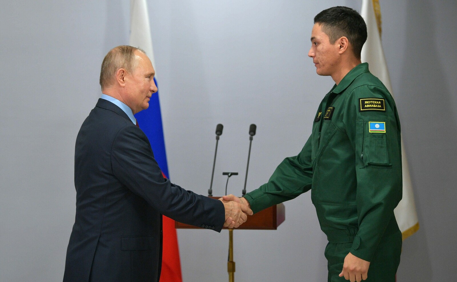 В Благовещенске Владимир Путин вручил государственные награды