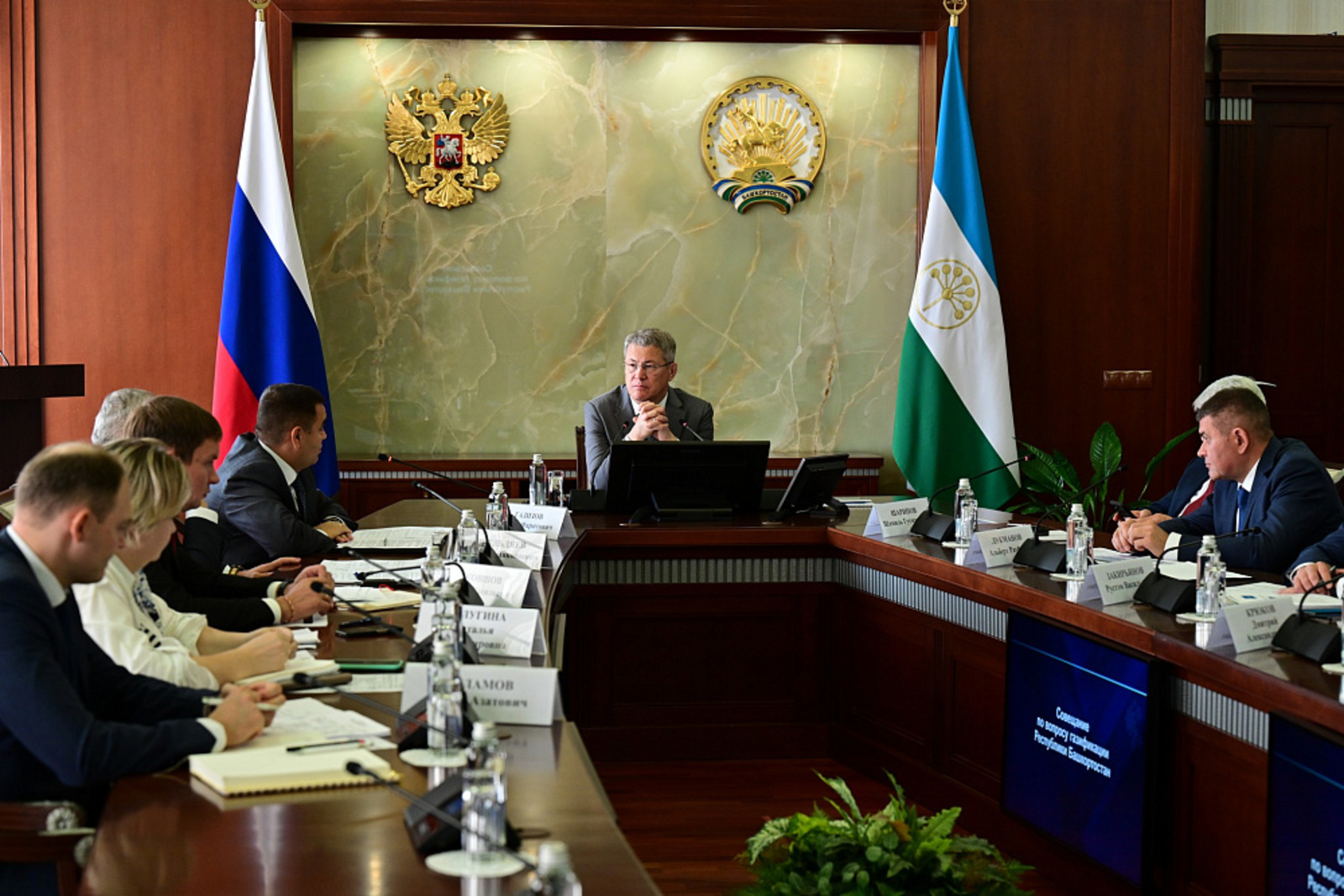 Радий Хабиров провёл рабочее совещание по вопросам газификации Башкортостана