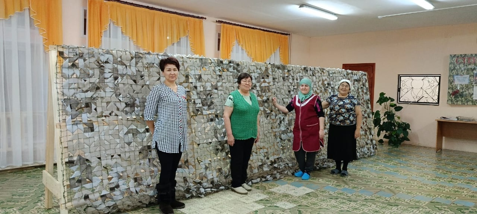 С заботой  от жителей Сосновки