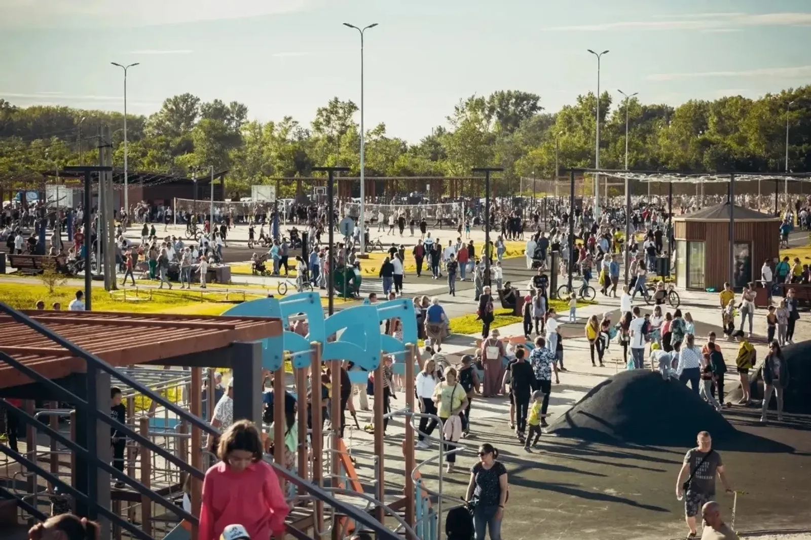 Набережную «Добро пожаловать» в Салавате признали лучшим спортивным парком