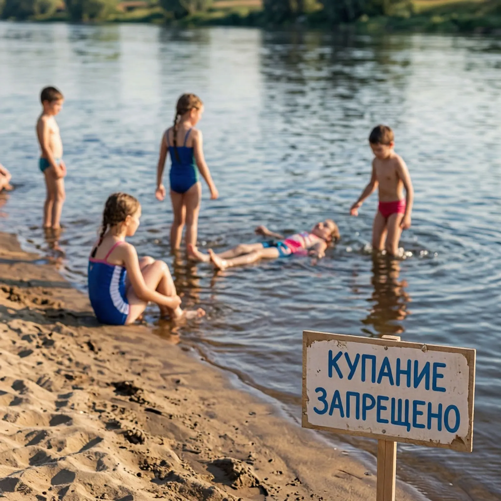 Будьте внимательны и осторожны на водных объектах