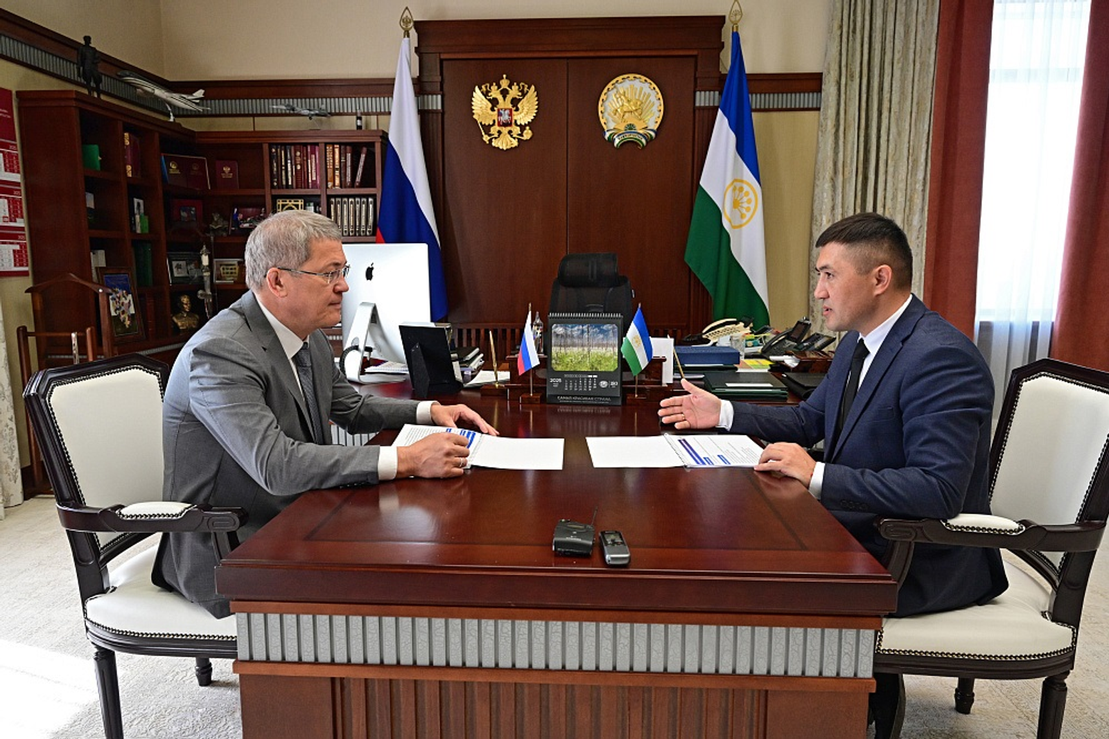 Встреча с председателем реготделения Ассоциации ветеранов СВО Оскаром Ситдиковым