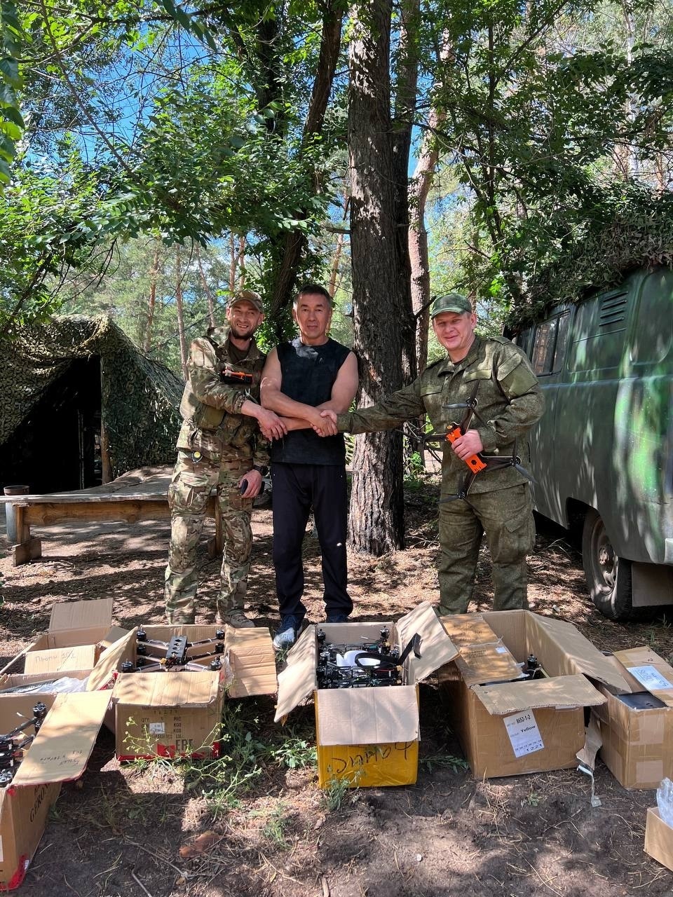 Наши «птички» спасают жизни бойцов