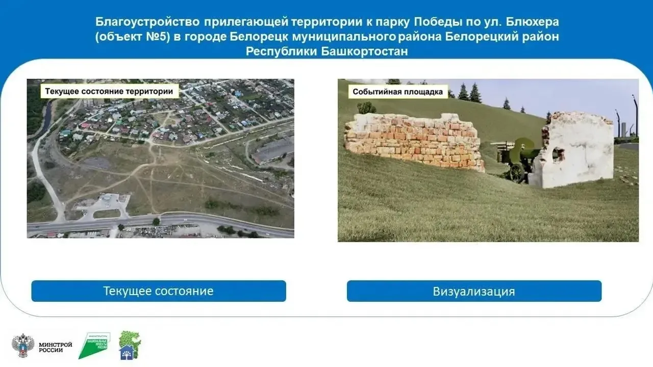 Жители Башкортостана могут выбрать территории для благоустройства
