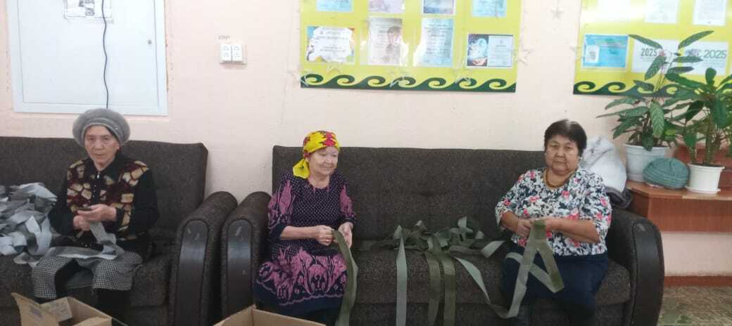 С заботой  от жителей Сосновки