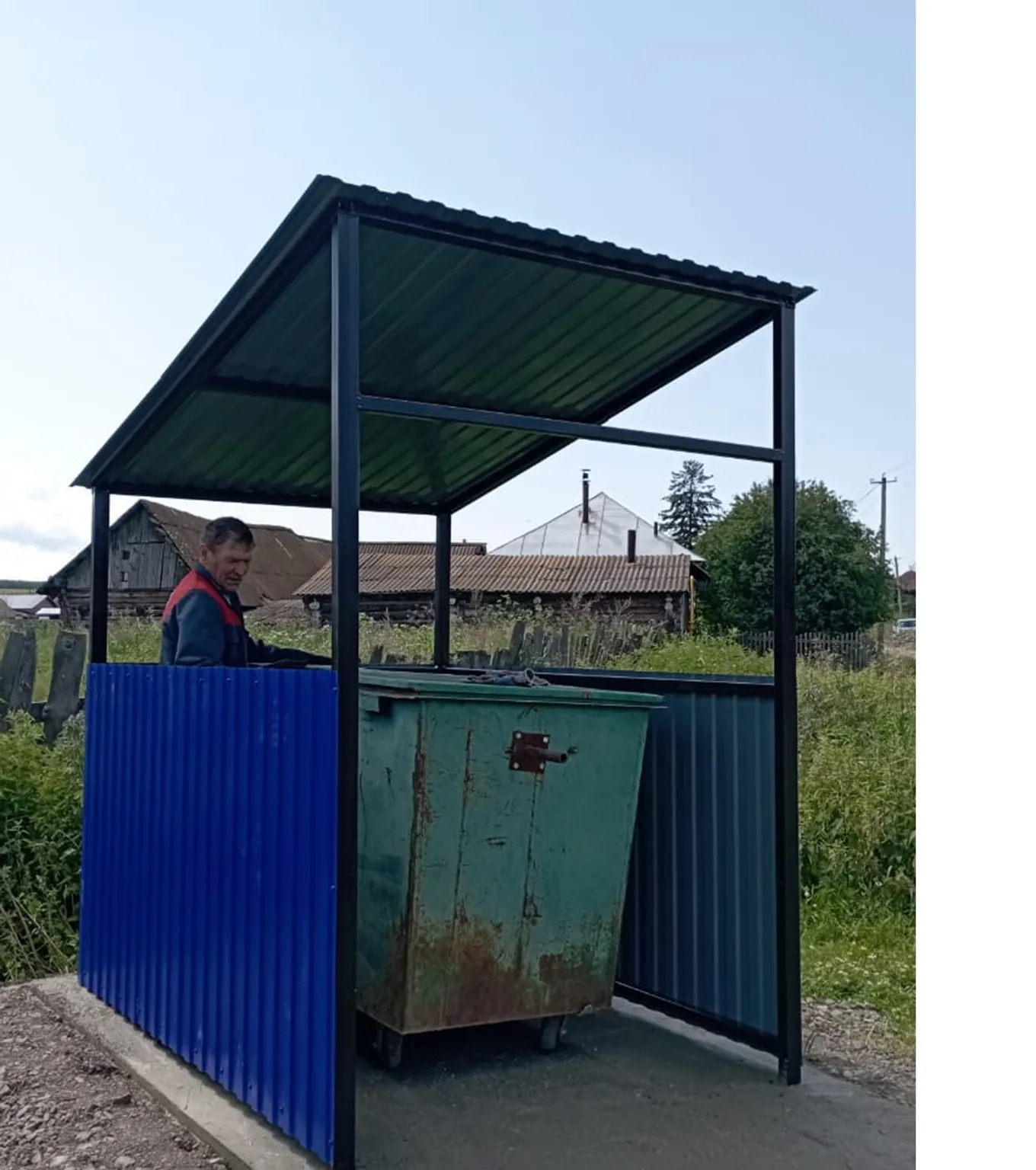 В красивом месте  живут красивые люди