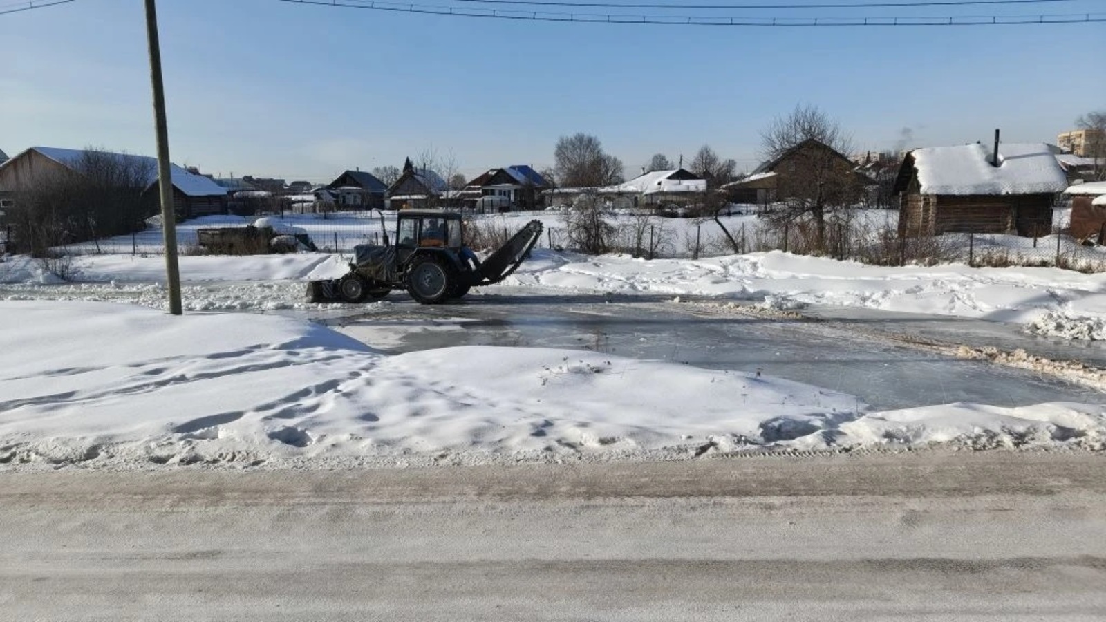 Паводок в районе  неизбежен
