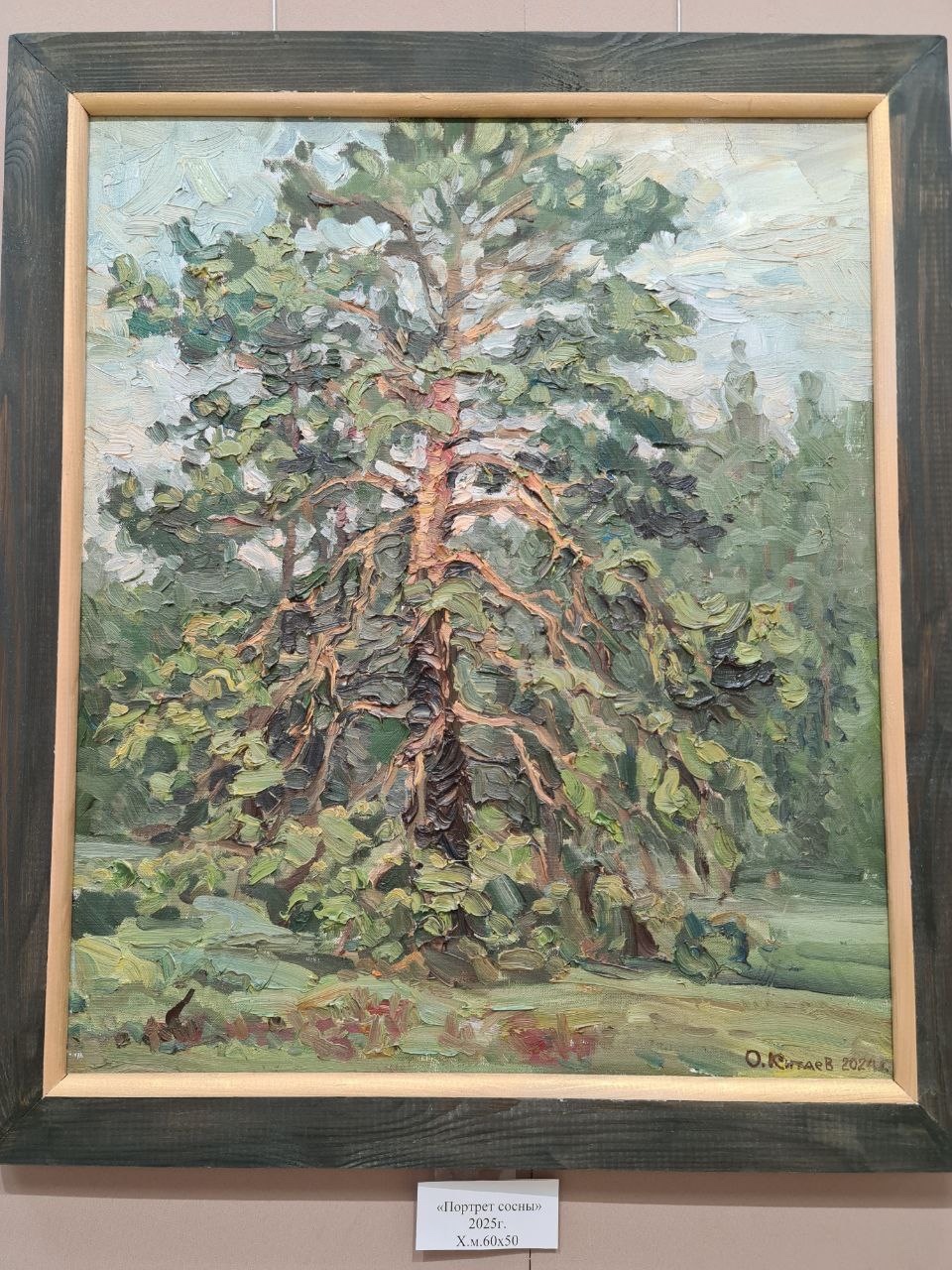 О природе и любимом городе, запечатлённом на холсте