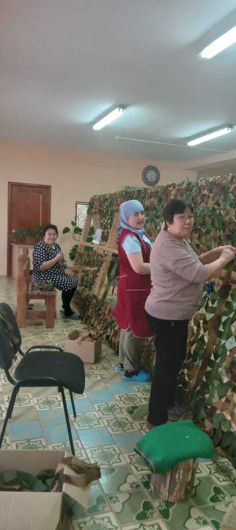 С заботой  от жителей Сосновки