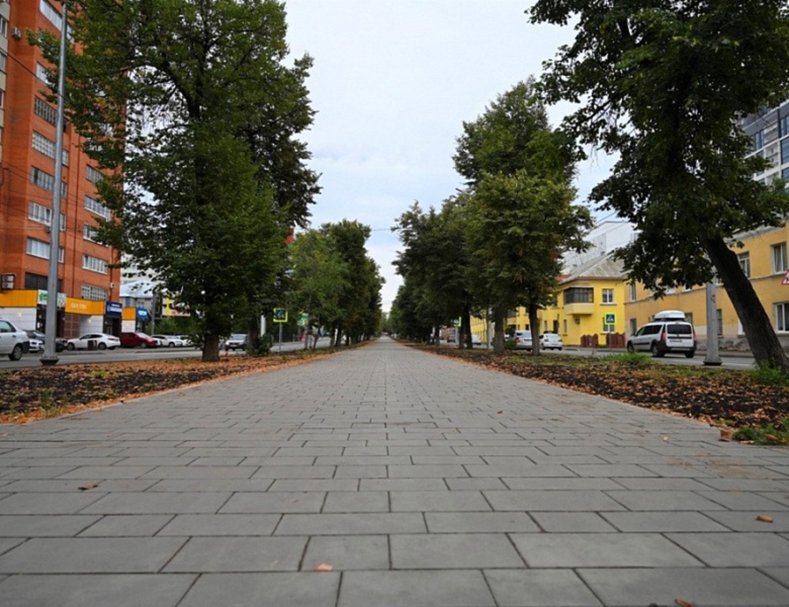 В Уфе обновят 40 тысяч квадратных метров тротуаров