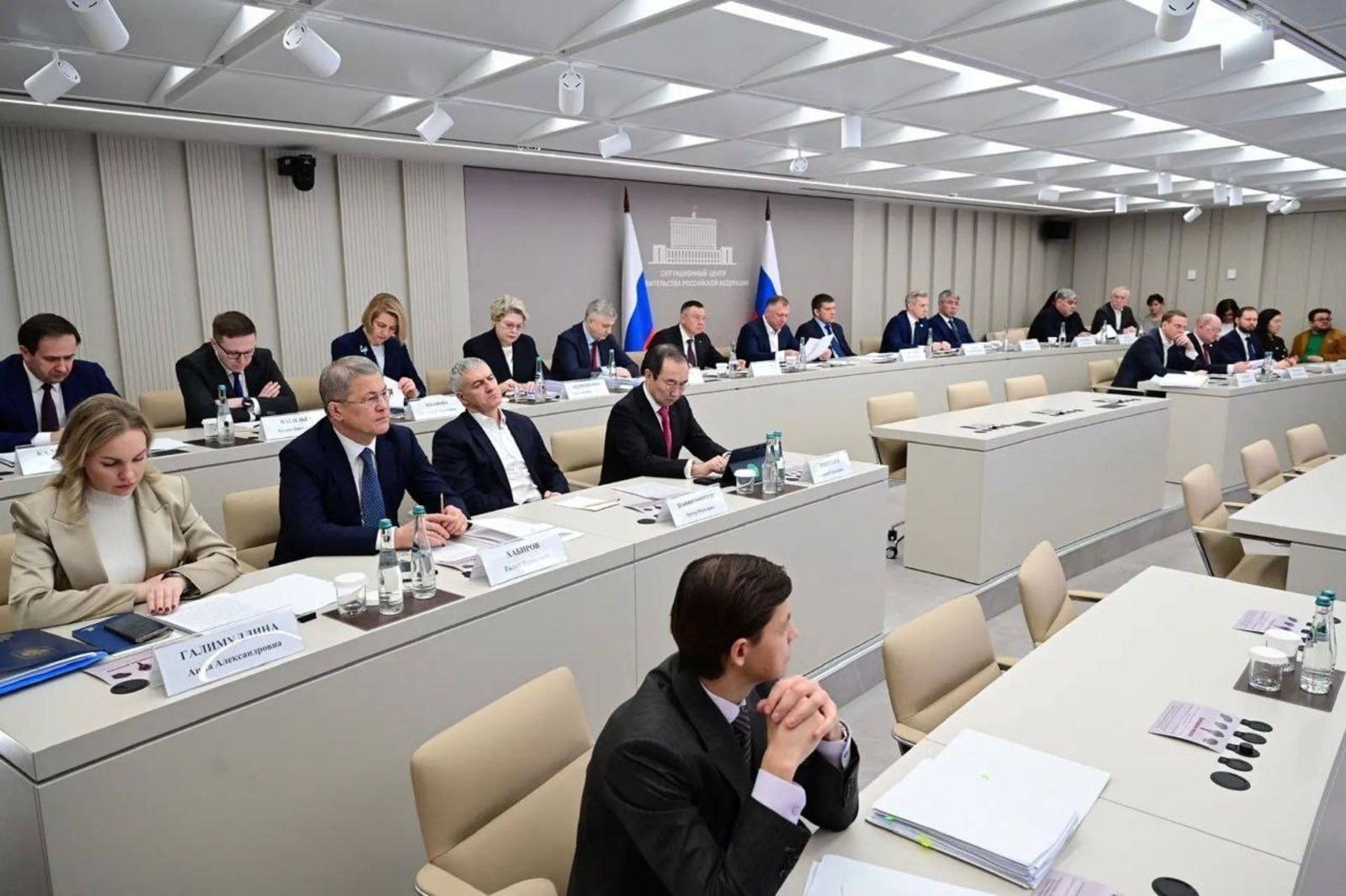 Глава Башкирии доложил о реализации нацпроектов в Москве