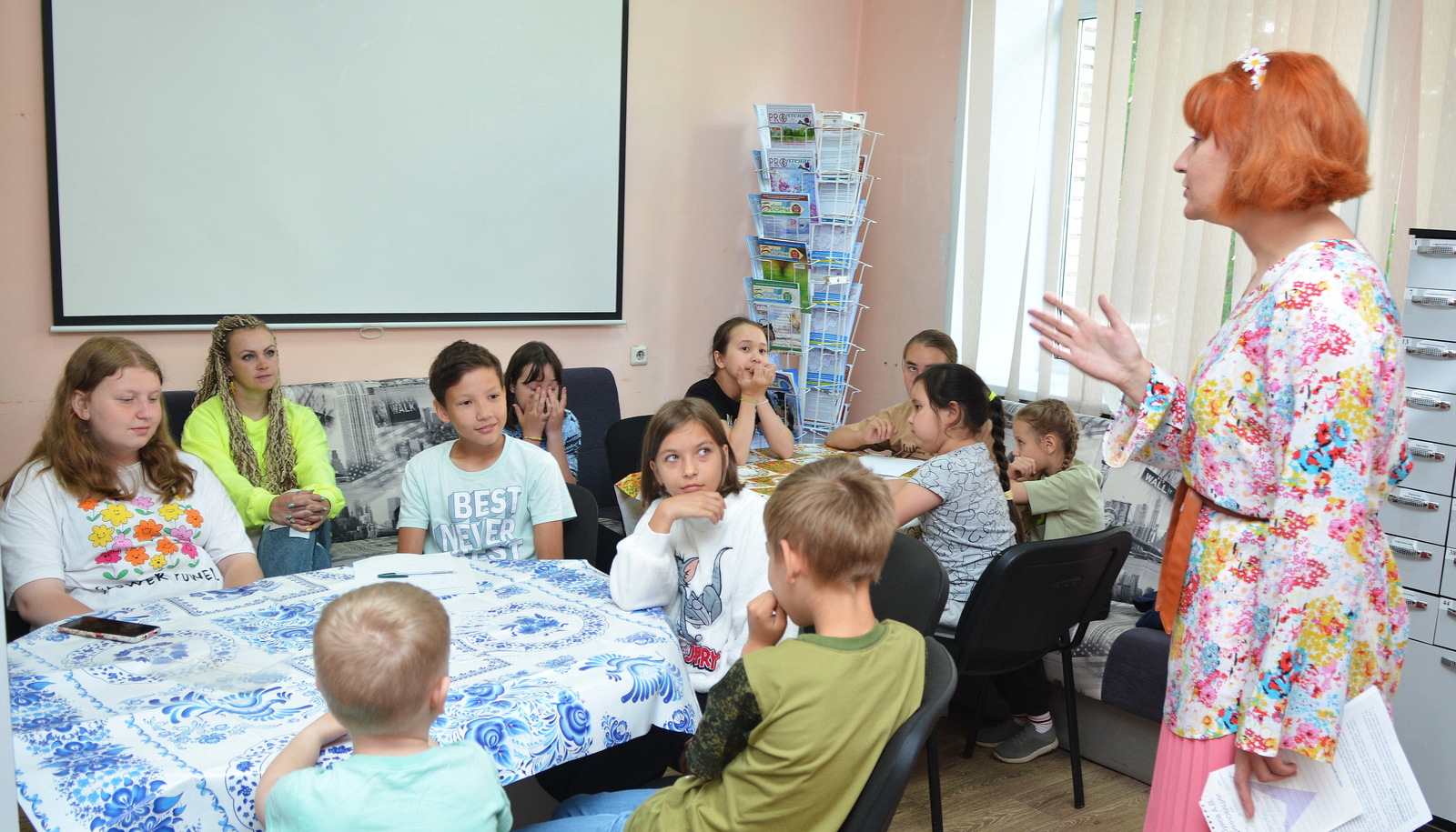 В Центральной городской библиотеке Белорецка прошла семейная развлекательно-познавательная игра «Когда все дома!»