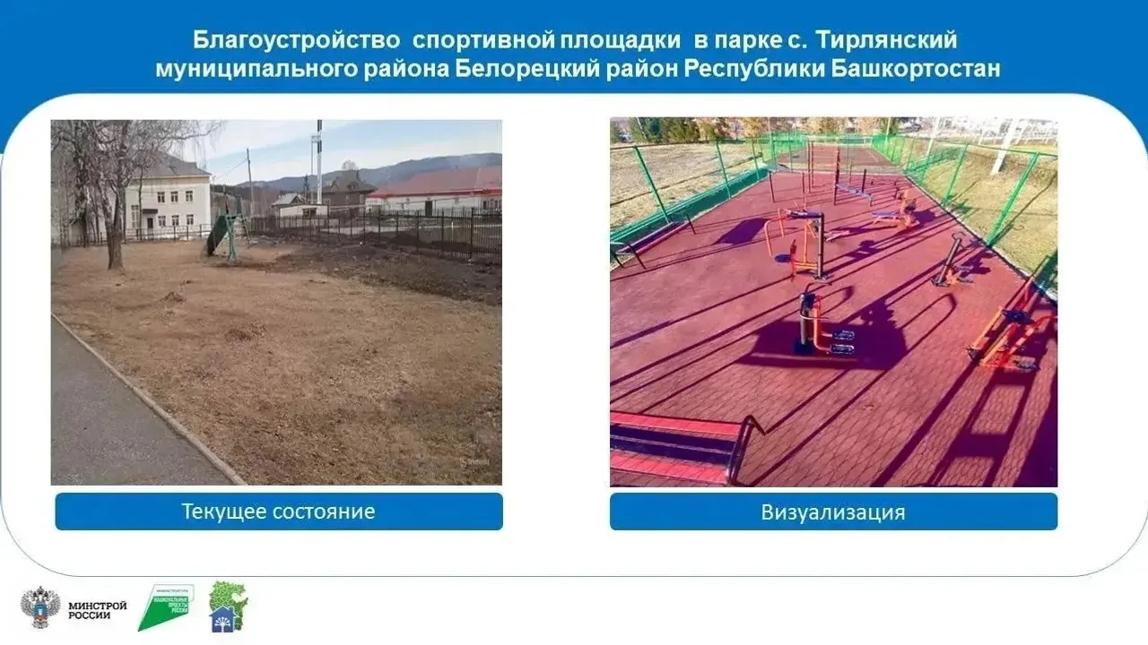 Жители Башкортостана могут выбрать территории для благоустройства