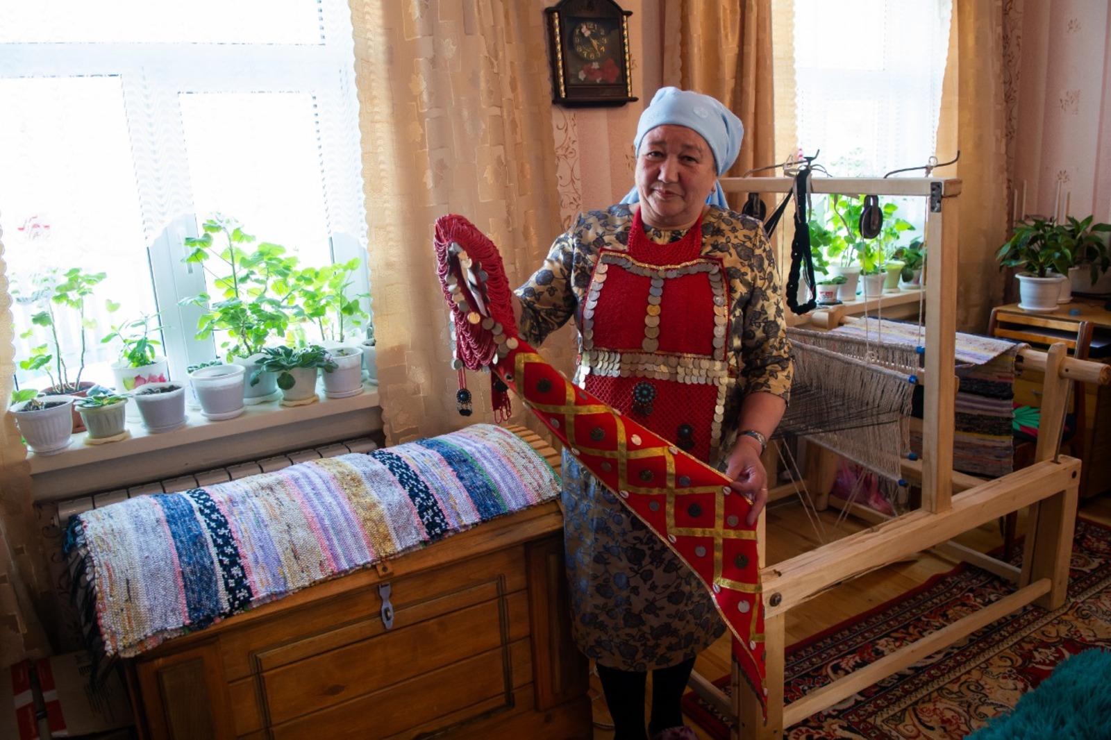 Активистку, рукодельницу, хранительницу обычаев и традиций башкирского народа и просто замечательную женщину Фаягуль Сайгафарову в Инзере знают многие