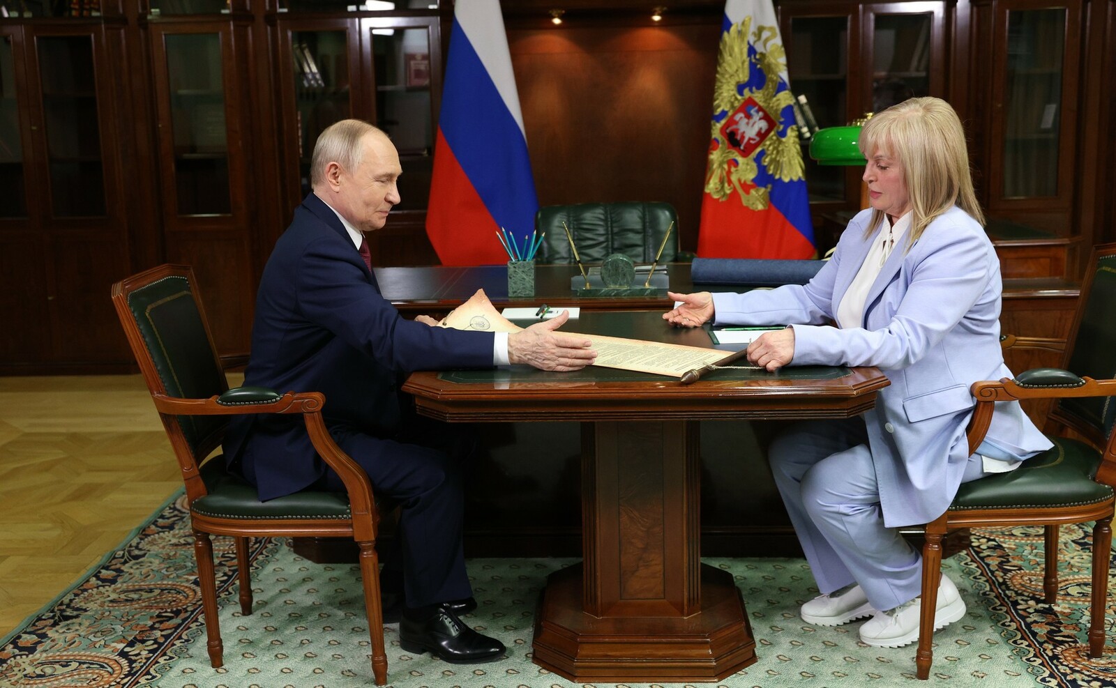 Встреча с членами Центризбиркома