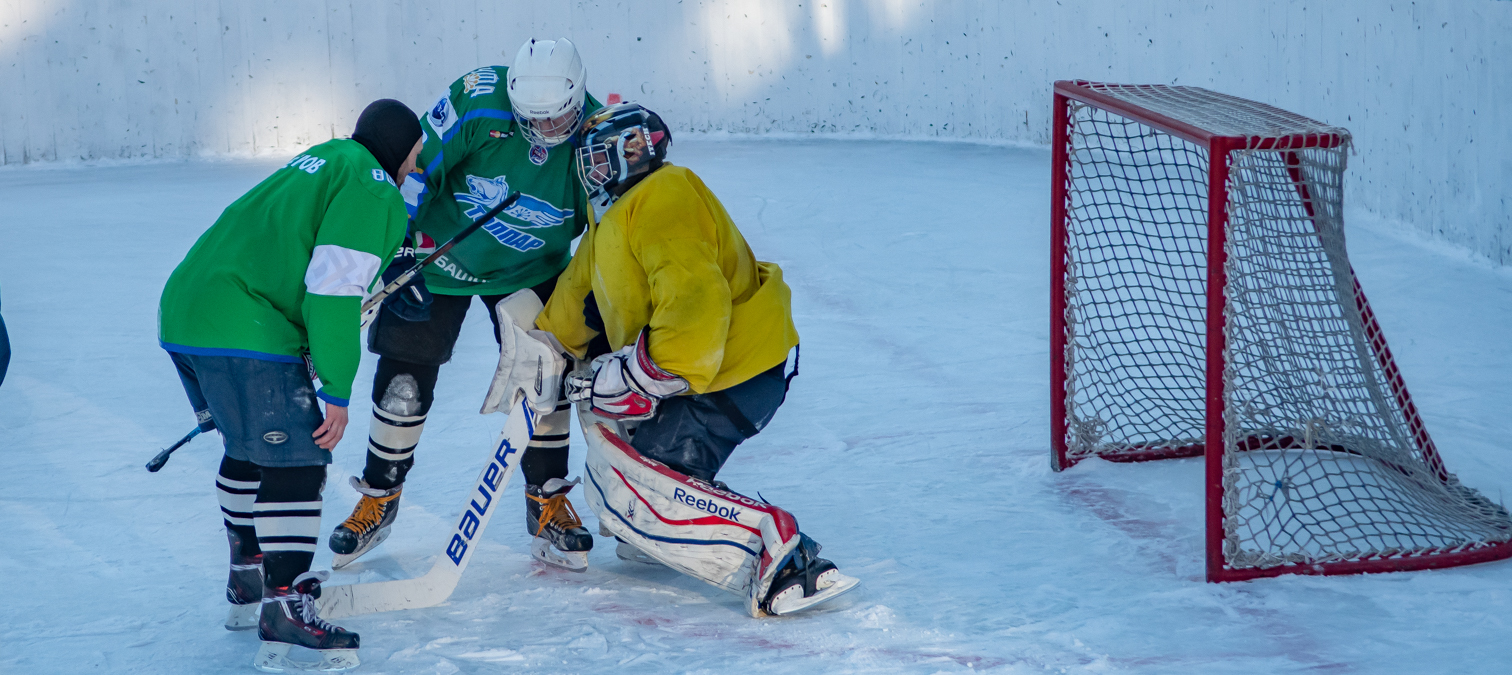 Соревнования в зале и на льду