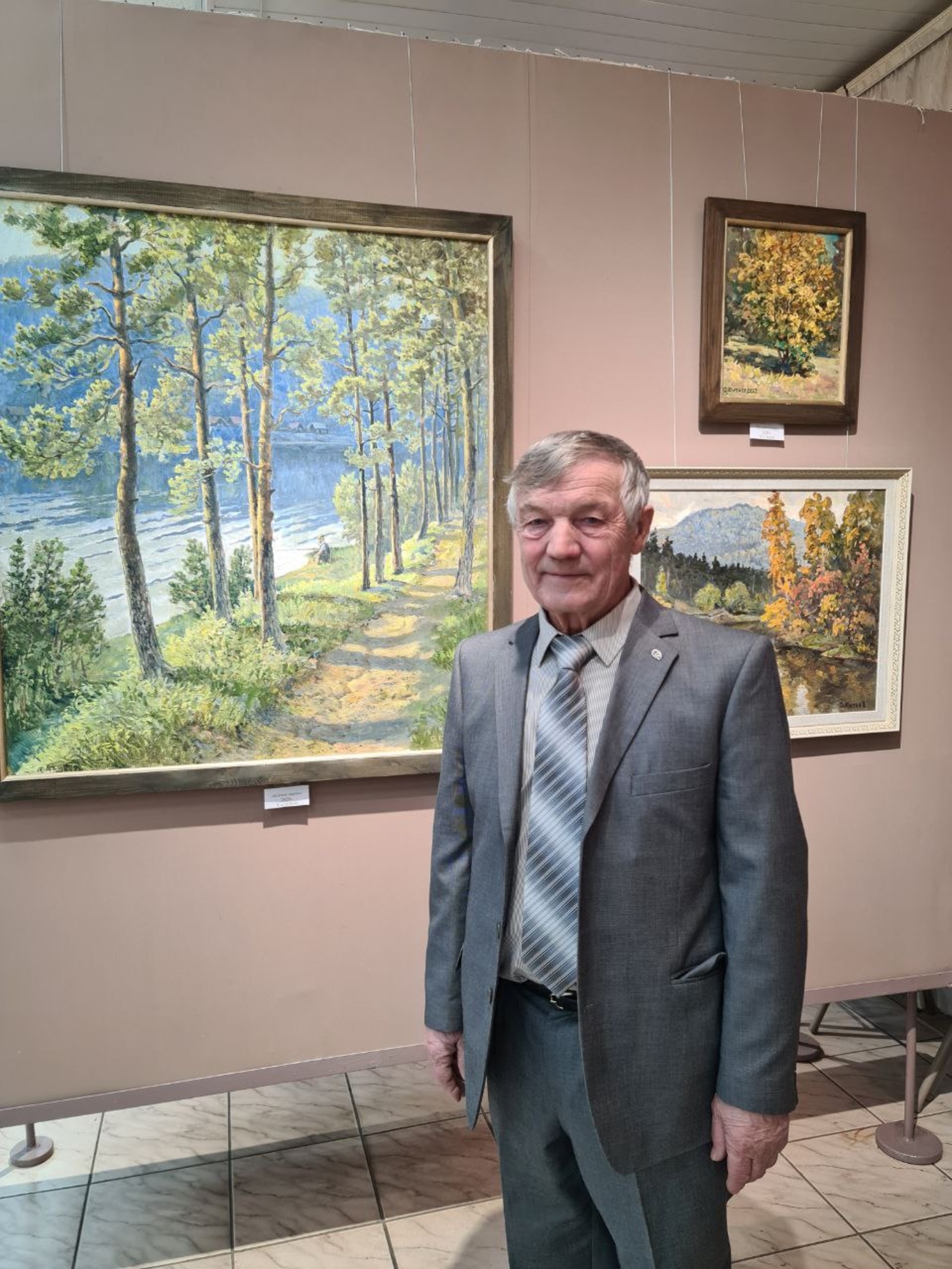 О природе и любимом городе, запечатлённом на холсте