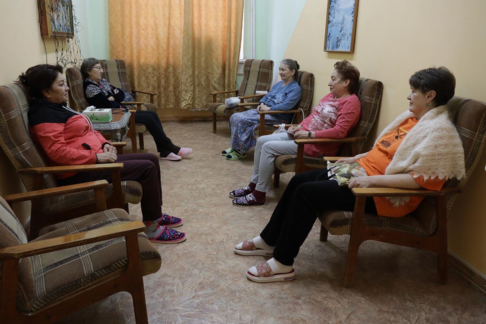 В санатории «Белоречье» отдыхают ветераны