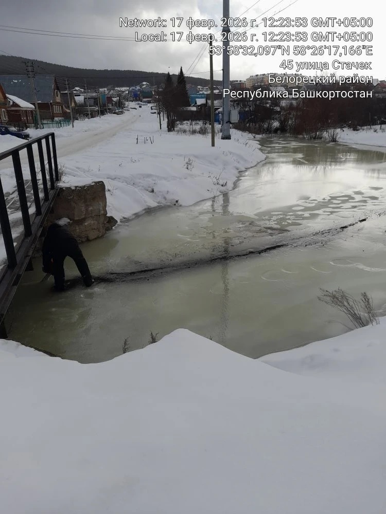 Паводок в районе  неизбежен