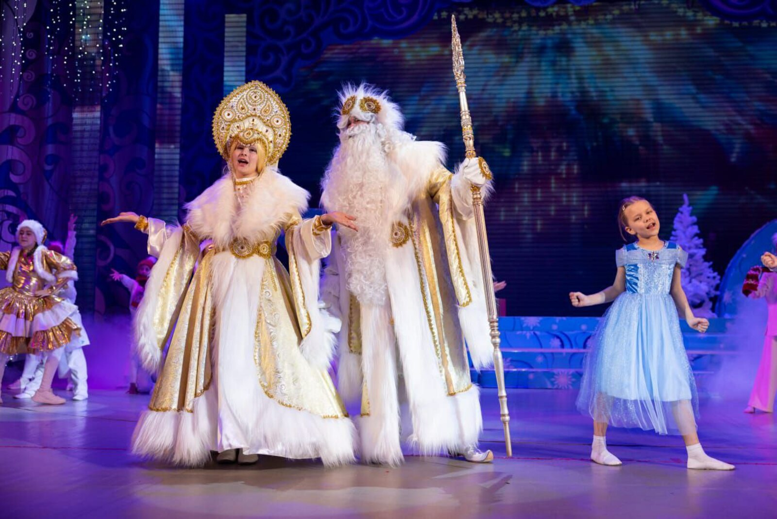 Участница театрального коллектива «Лики» исполнила свою мечту, сыграв Снегурочку