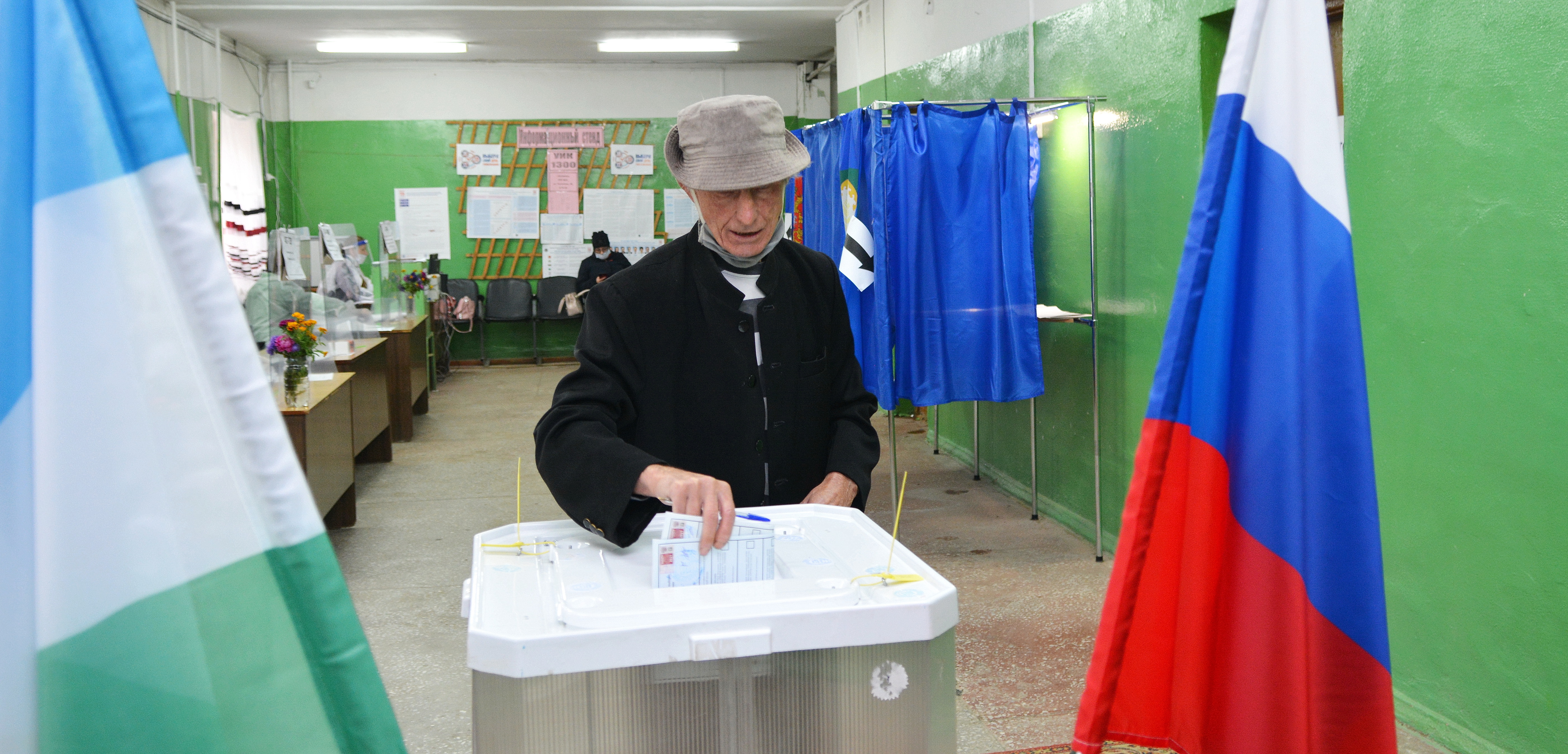 Самый необычный избирательный  участок в Белорецке
