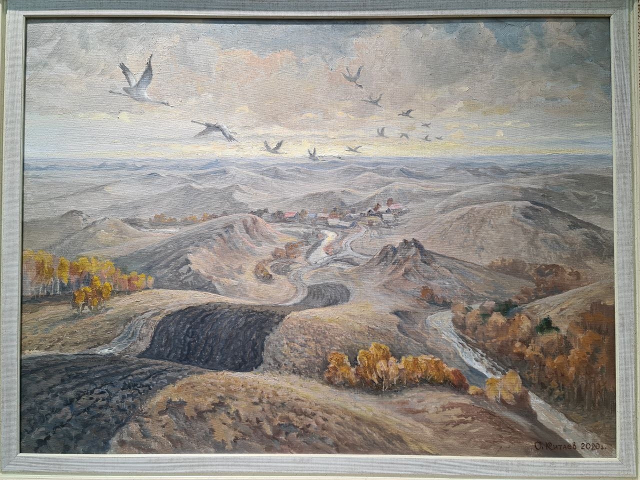 О природе и любимом городе, запечатлённом на холсте