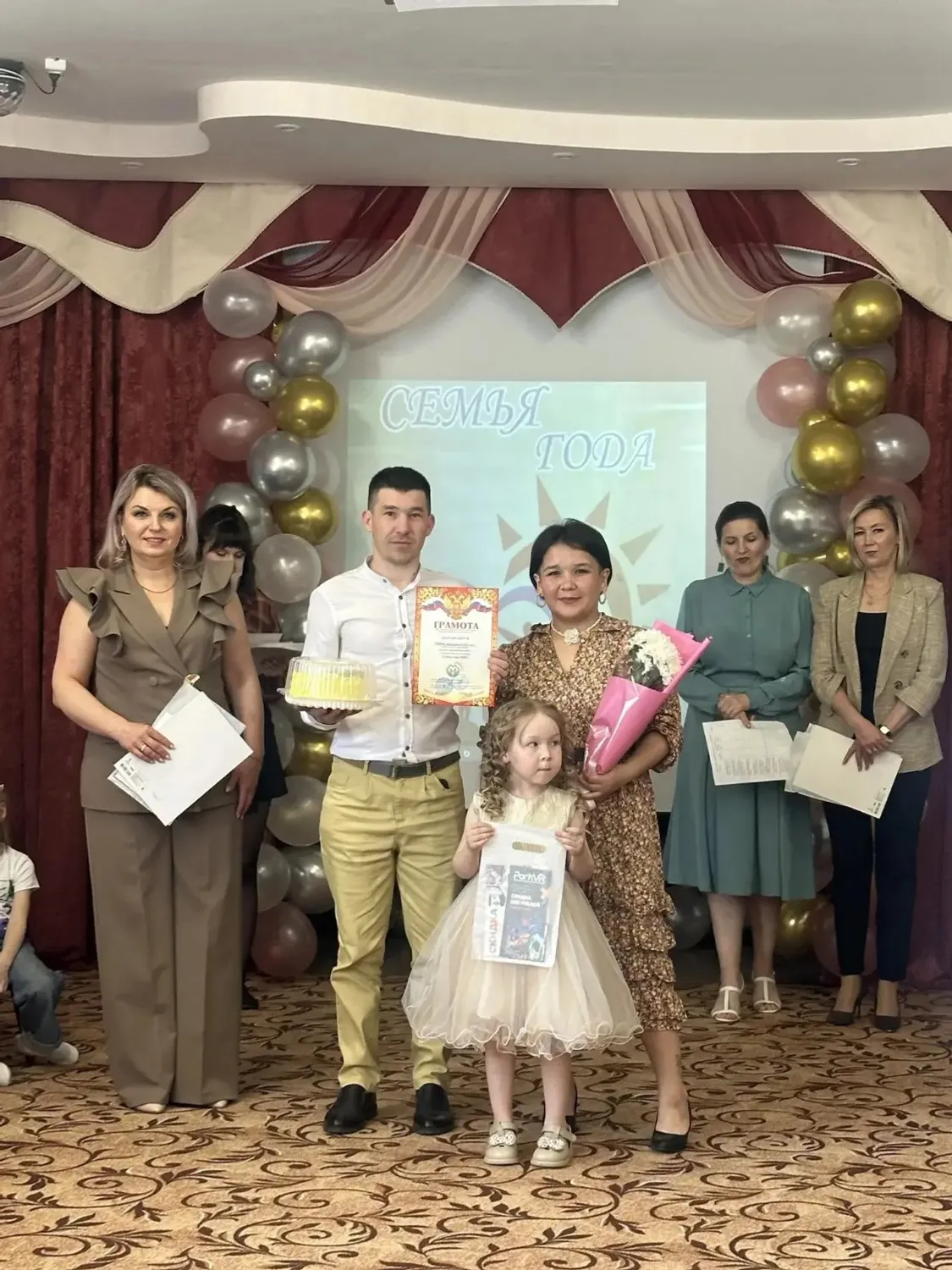 Фото из архива детского сада Семья Шафиковых