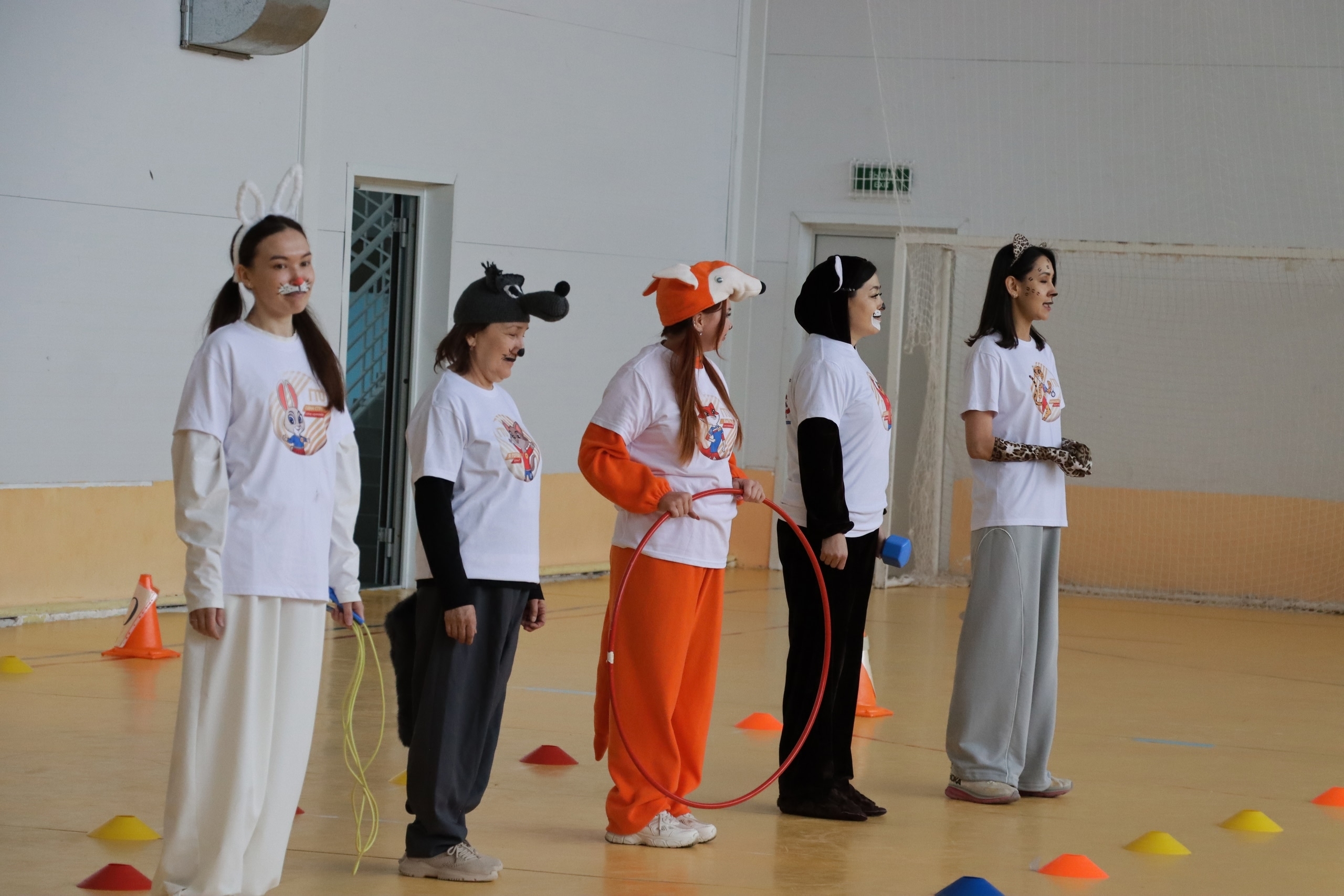 На старте Крошки-ГТОшки