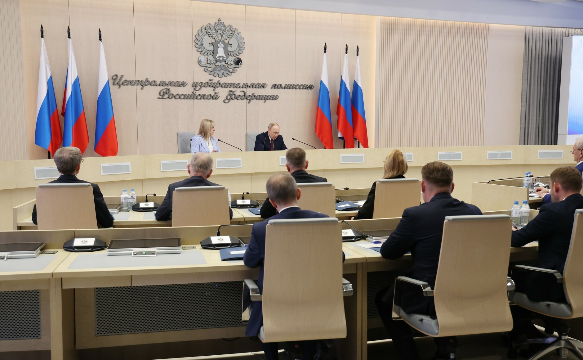 Встреча с членами Центризбиркома