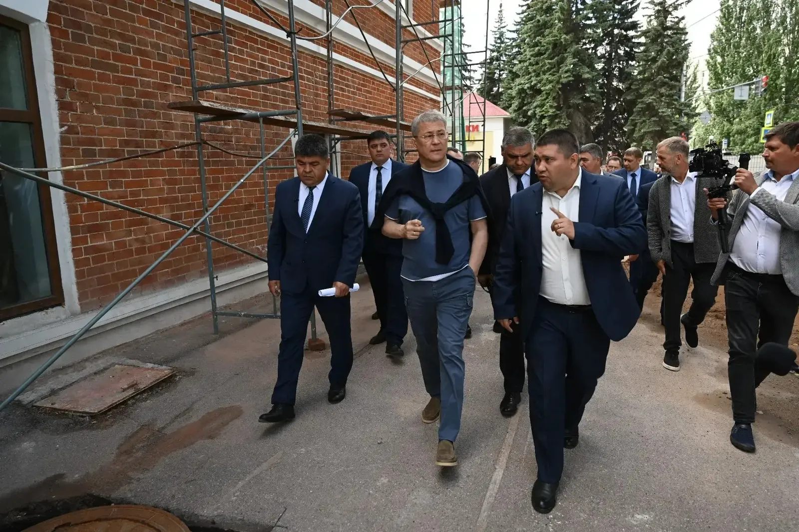Глава Башкирии рассказал о ходе реконструкции центра Уфы