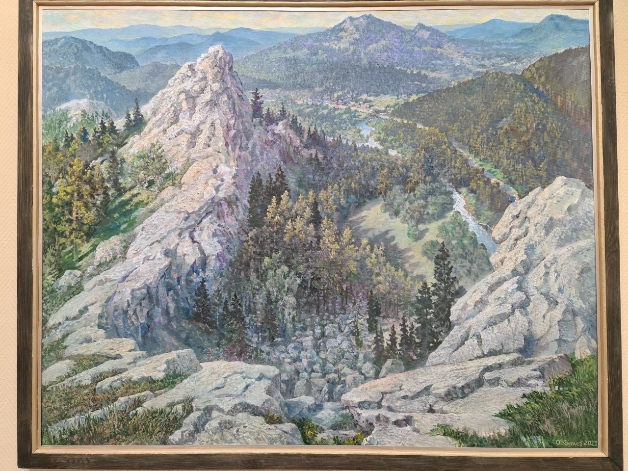 О природе и любимом городе, запечатлённом на холсте