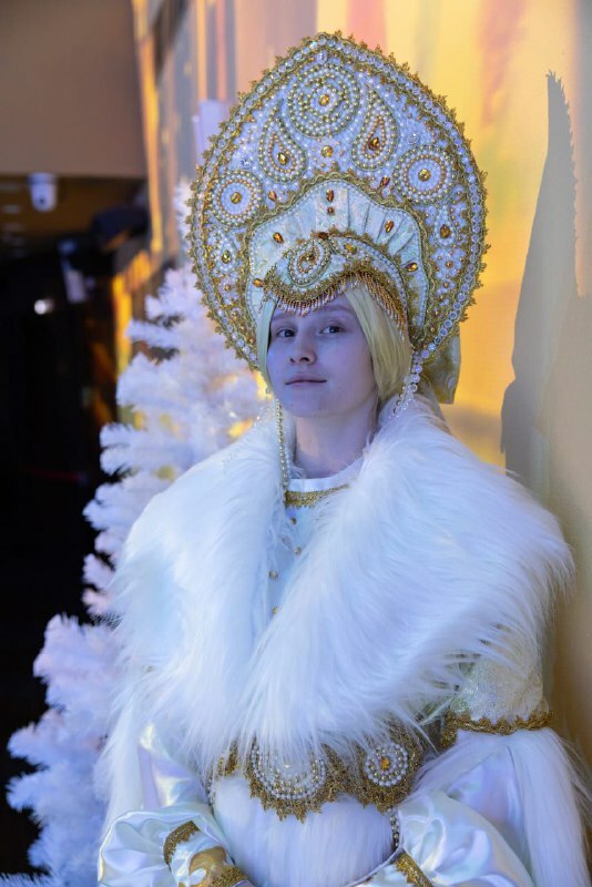 Участница театрального коллектива «Лики» исполнила свою мечту, сыграв Снегурочку