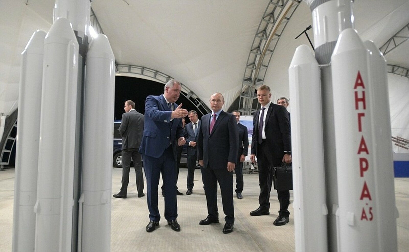 Владимир Путин посетил космодром Восточный