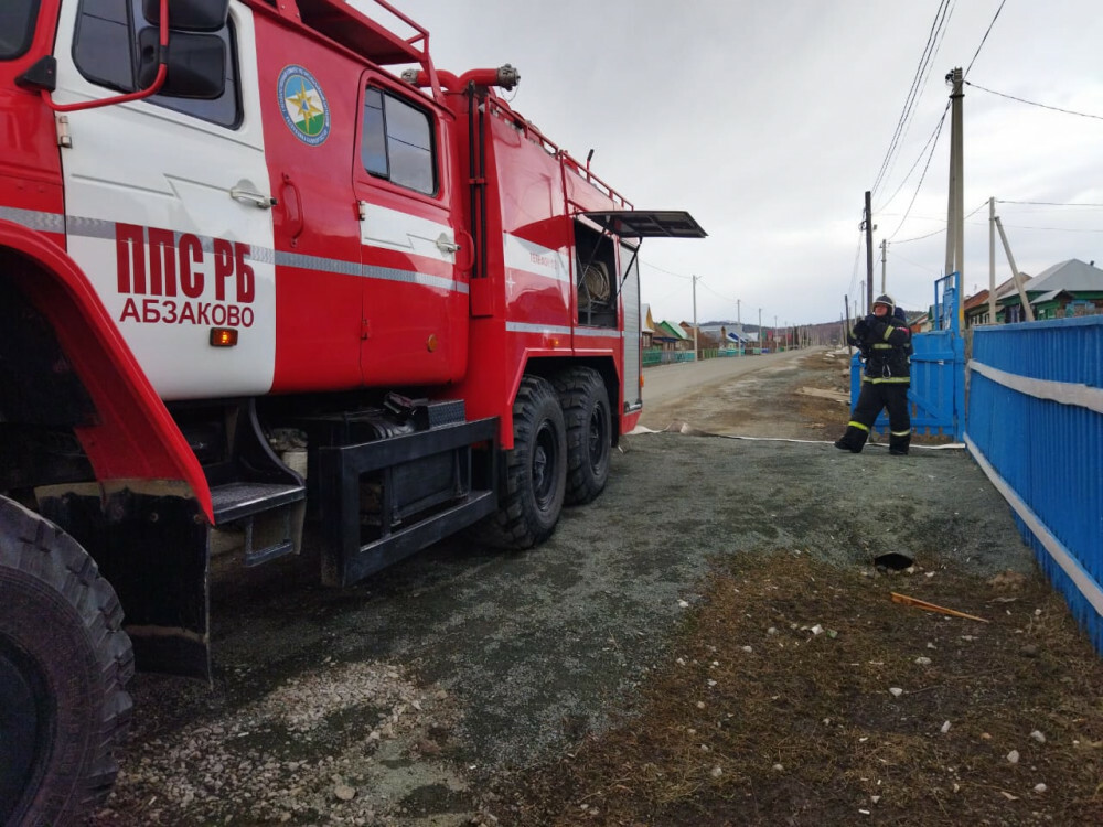 В Белорецком районе прошли пожарно-тактические учения