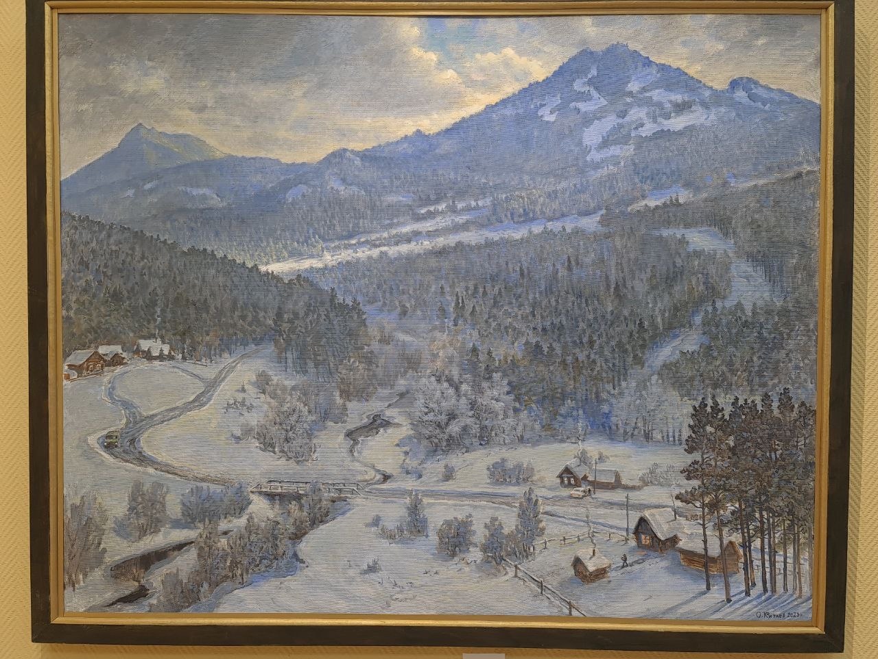 О природе и любимом городе, запечатлённом на холсте