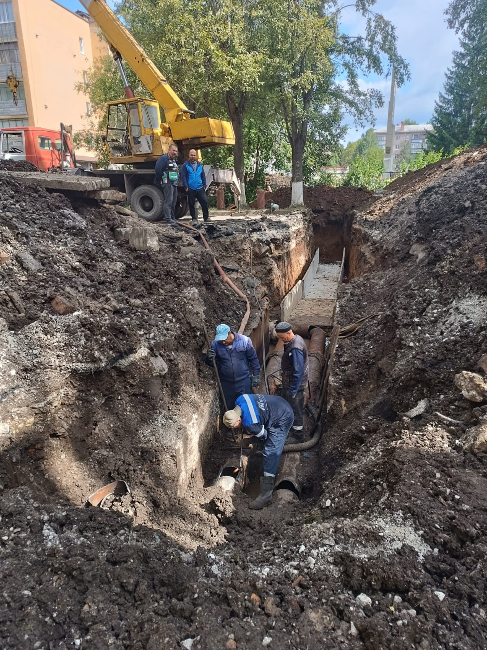 Работы для комфорта белоречан