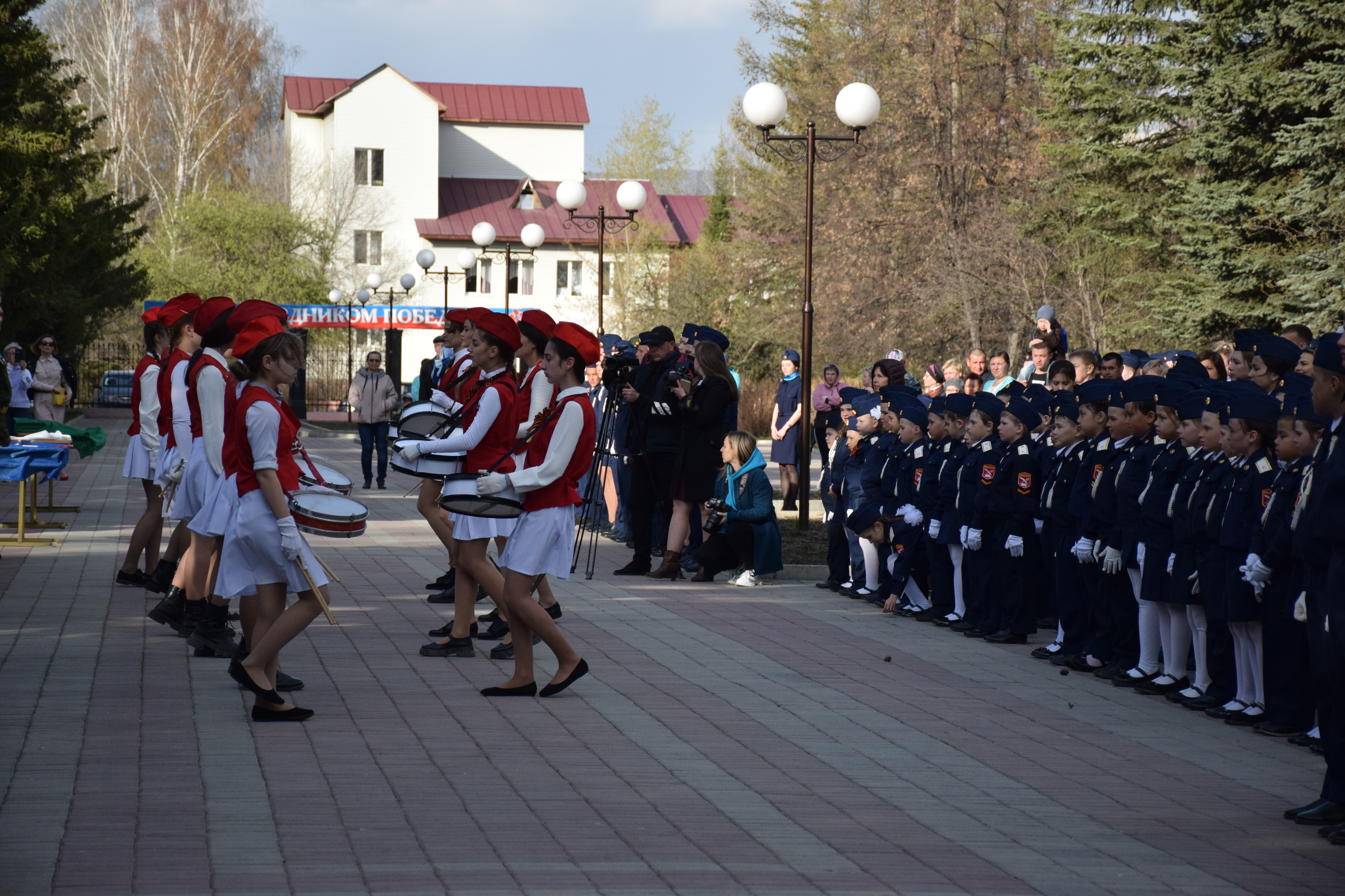 Школьники дали клятву кадетов