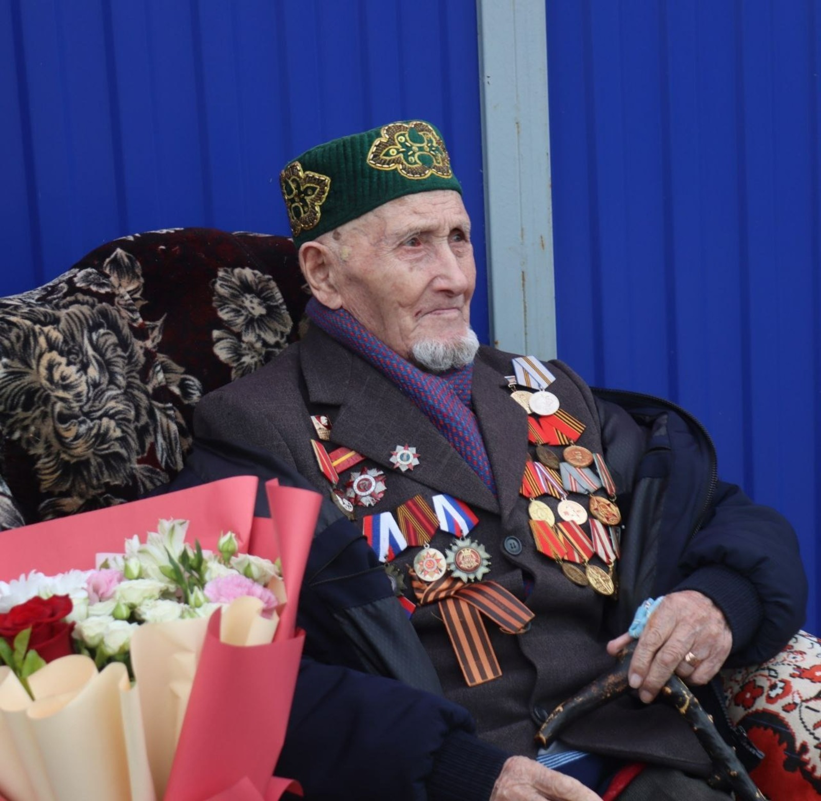 В Башкирии 100-летнему ветерану в честь Дня Победы вручили орден Шаймуратова
