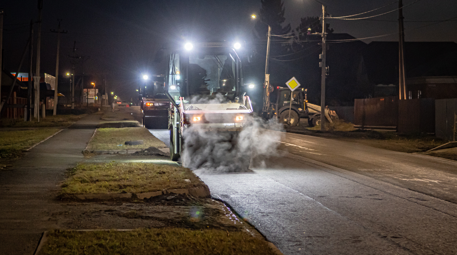 Дороги обновляются