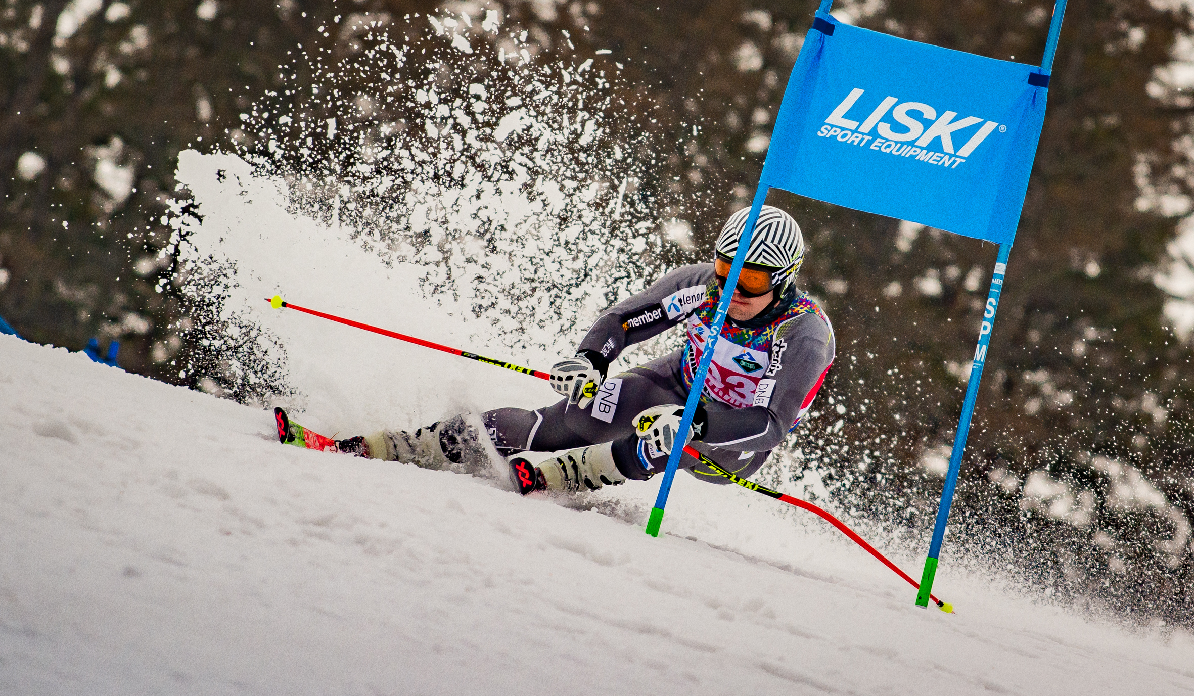 На старте – ветераны горнолыжного спорта